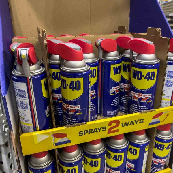 Can you use WD40 to remove adhesive
