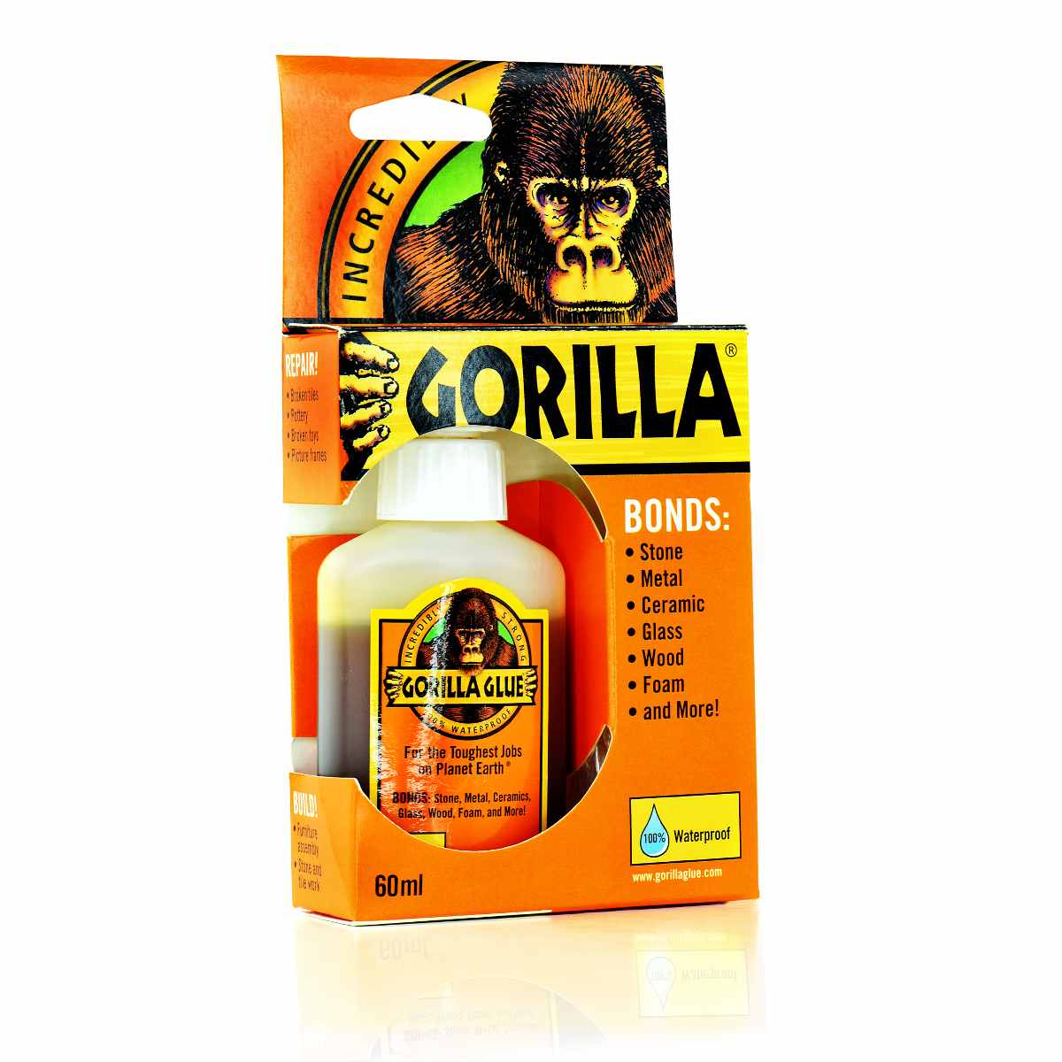 how soften dried gorilla glue